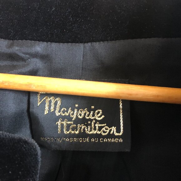 Womens Black jacket french size S - Picture 2 of 6